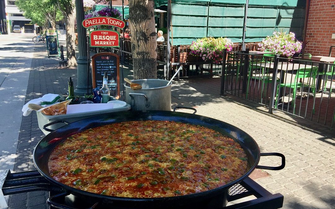 When you visit Boise, you have to check out the Basque Block, and if you're downtown, it's kind of hard to miss it.  There are restaurants with authentic Basque food, Basque Museum, Basque Market. Things to do in Boise Idaho, Boise Culture, Best things to do in Boise.